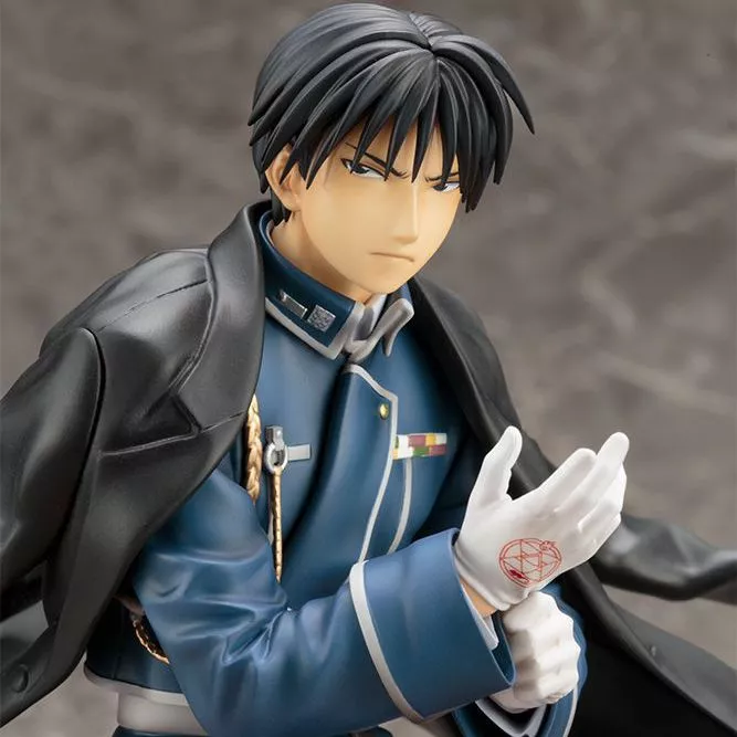 action figure fullmetal alchemist fma roy mustang 23cm Action Figure Accel World Kuroyuki Hime Anime Action Figure PVC Nova Coleção figuras brinquedos Coleção