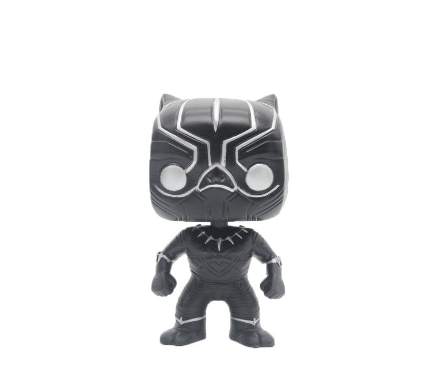 action figure funko pop avengers marvels black panther pantera negra os vingadores Colar Marvel Black Panther Pantera Negra Wakanda Rei Prata