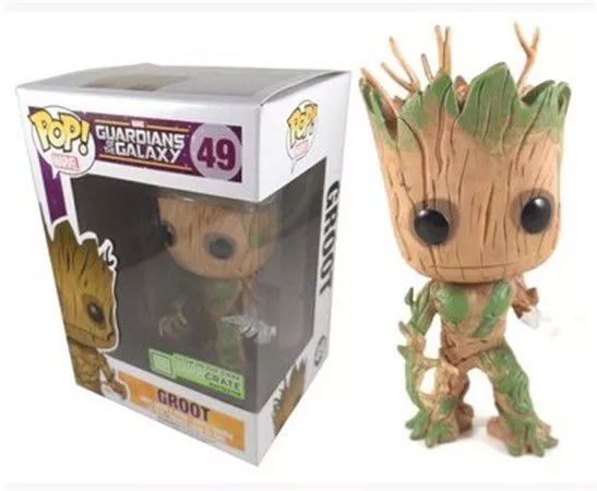 action figure funko pop guardioes da galaxia groot 49 bobble head q edition marvel Divulgado pôster para 2ª temporada de Eu Sou Groot.