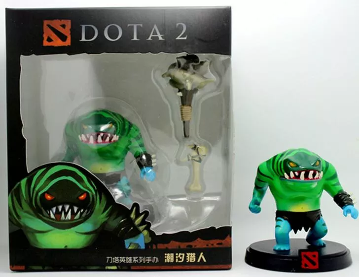 Action Figure Game Dota ll Tidehunter 6cm