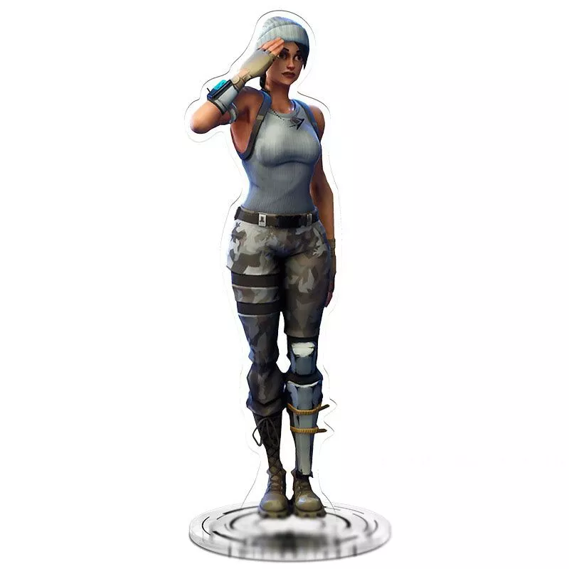 action figure game fortnite lider da equipe 25cm 33 Action Figure Game Fortnite Caçadora 25cm #11