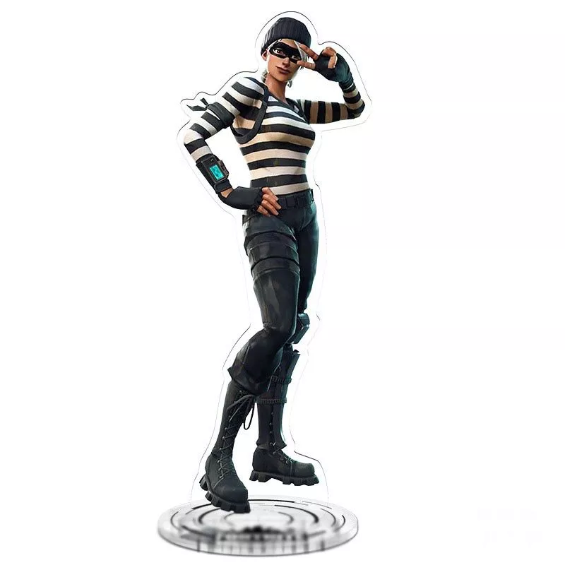 action figure game fortnite rapscallion 25cm 01 2 Moda bonito animais de estimação cães pegadas pata corrente pingente colar colares & pingentes jóias para mulher longo colar