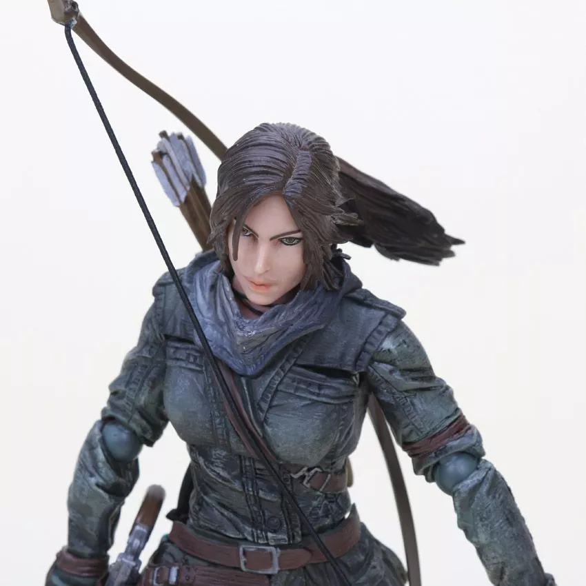 action figure game lara croft tomb raider play arts kai 26cm Luminária Barco One Piece 26cm