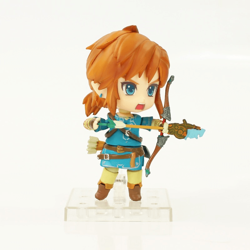 action figure game the legend of zelda nendoroid 10cm 733 Kawaii relaxar urso macacão vestido urso bordado lolita rilukkuma saia geral chapéu japonês kawaii roupas bonito harajuku saias