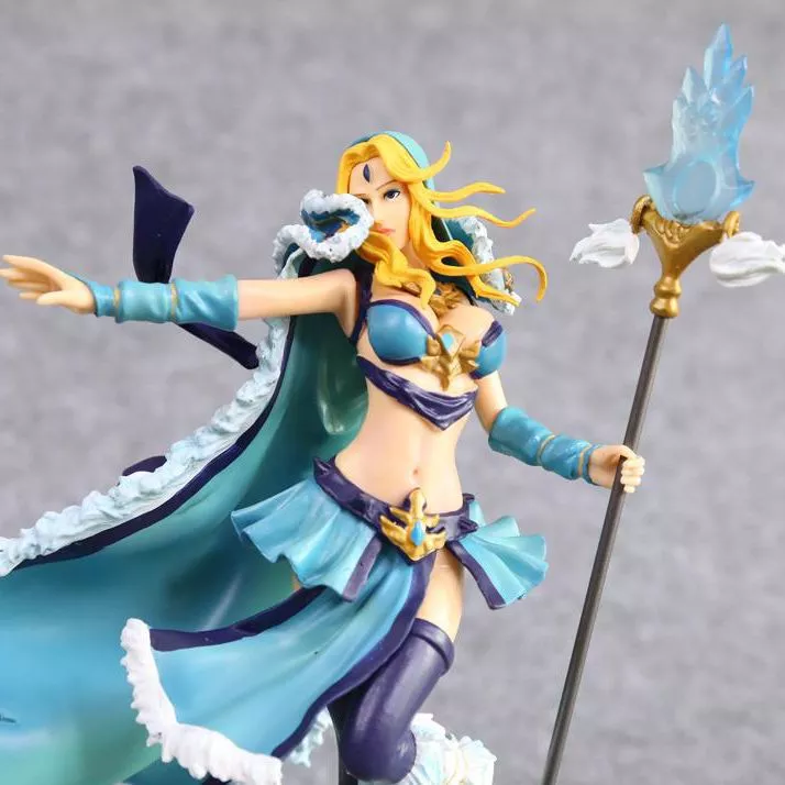 action figure game wow dota ll crystal maiden 20cm Action Figure Alice País Maravilhas crystalux alice q versão 14 cm pvc figuras de ação modelo brinquedos colecionáveis