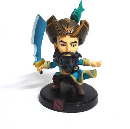 action figure game wow dota ll kunkka 12cm 1 Action Figure LoL League of Legends Game #91210 10cm