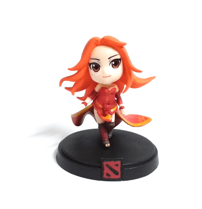 Action Figure Game Wow Dota ll Lina 8cm