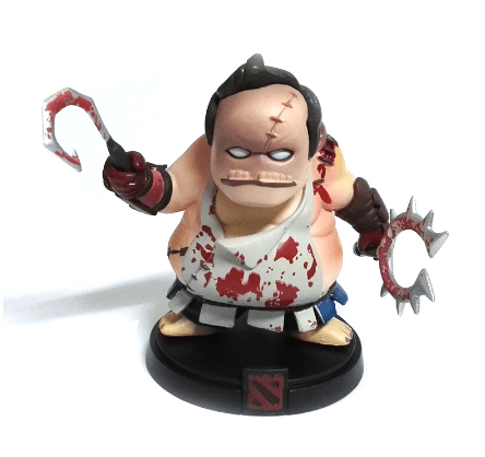 action figure game wow dota ll pudge 8cm 1 Pelúcia Sonic Hedgehog Game Runner Knuckles 28cm