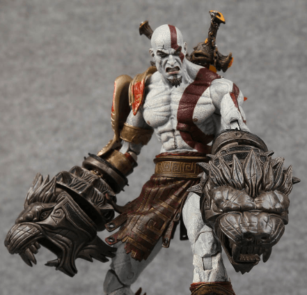 action figure god of war 3 ghost of sparta kratos 22cm Pelúcia Anime Estrela Iluminada Várias Cores 35cm