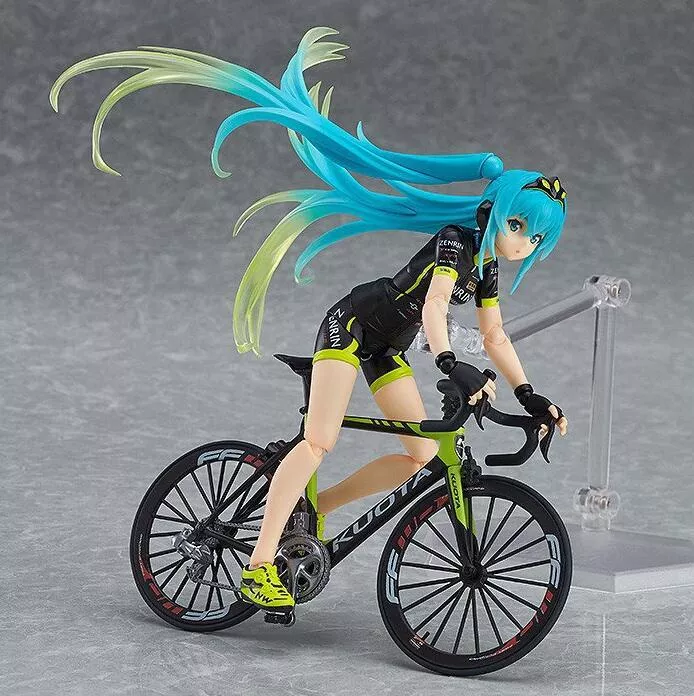 action figure hatsune miku 307 corrida bike 14cm Action Figure hatsune miku Boneco colecionável do anime brinquedo de pvc do prêmio de macarrão