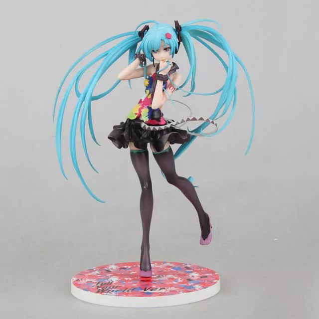 action figure hatsune miku commercial ver wholesale figma 21cm Action Figure 16cm Miku Hatsune Miku Figura Q Posket Beleza Anime Modelo Toy Presente para Crianças