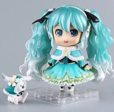 action figure hatsune miku ver. snow miku 047 nendoroid 10cm 3d caçoa o pente, pentes de cabelo antiestáticos da massagem do cabelo acessórios de cabelo plástico emaranhado sereia alice cabelo pente princesa para meninas