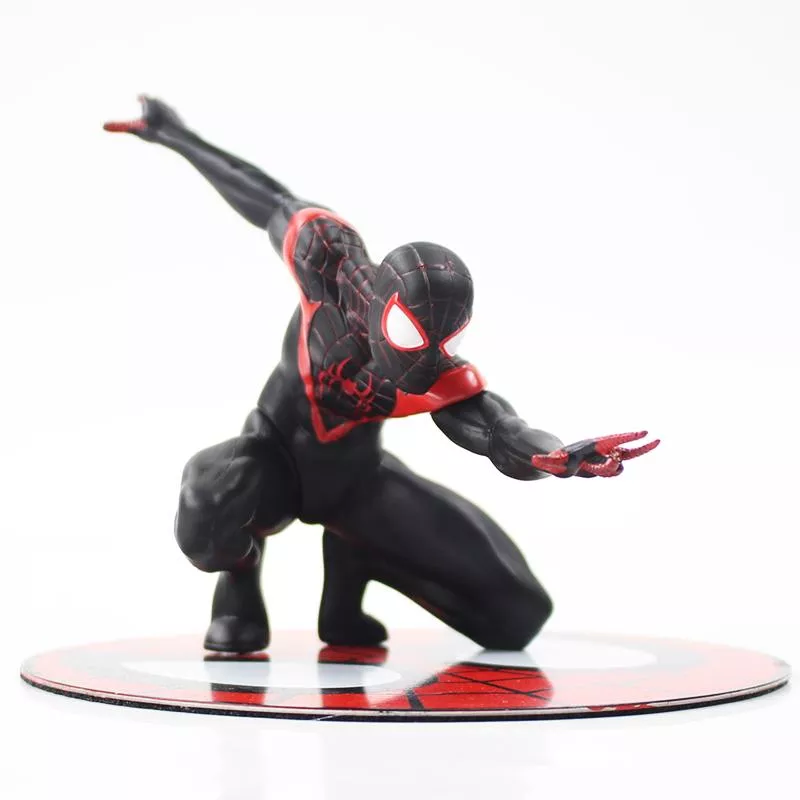 action figure homem aranha spider man miles morales 10cm Moletom Homem Aranha No Aranhaverso Spiderverse Miles Morales Spider Man