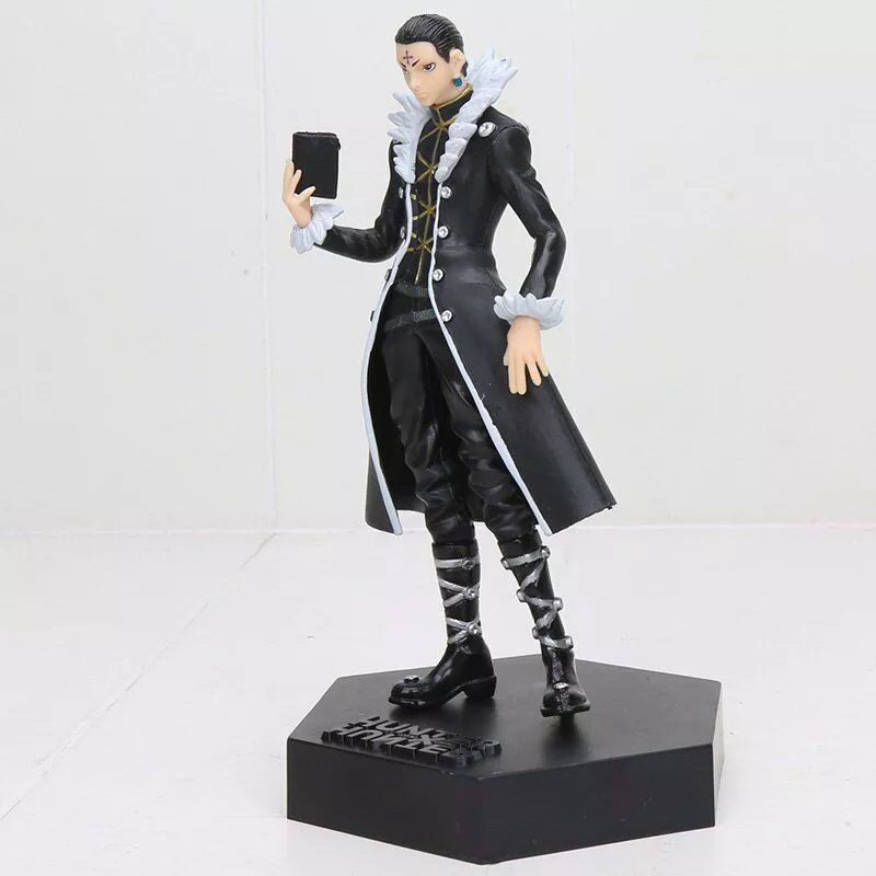 action figure hunter x hunter chrollo Hawcoar colar de aço inoxidável feminino colar de corrente longa feminino jóias de luxo rosa ouro pingente colar presente do dia dos namorados