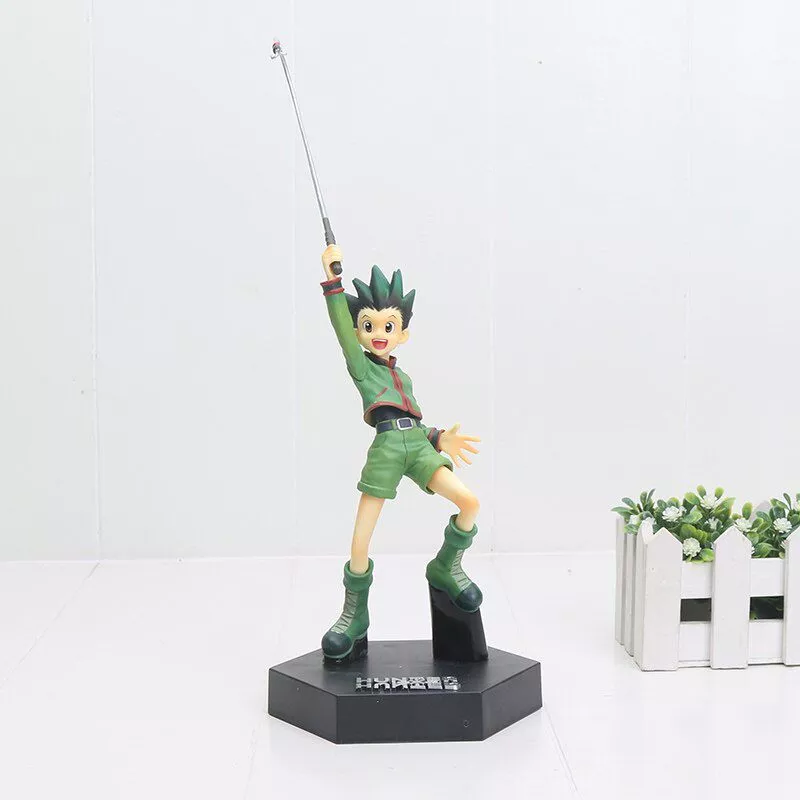 action figure hunter x hunter gon Action Figure Hunter X Hunter Killua cinza