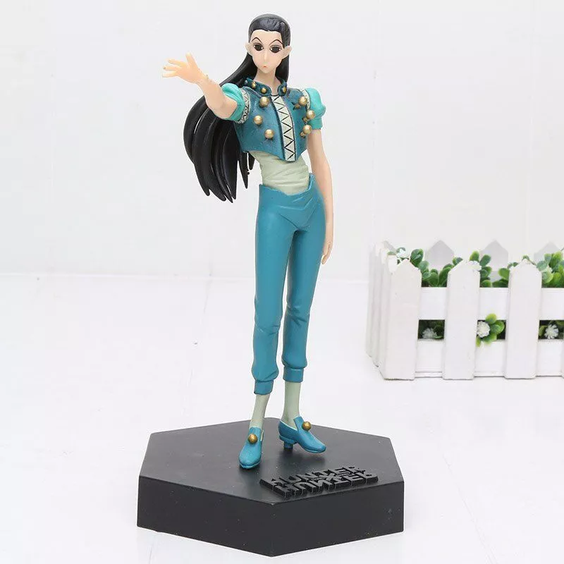 action figure hunter x hunter ilumi Action Figure Jojo's Bizarre Adventure kimyo na boken giorno giovanna giogio caneta figura collectible estatueta modelo de brinquedo