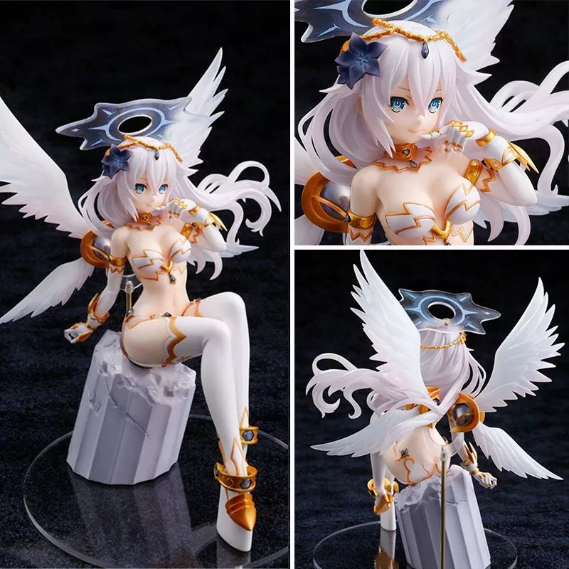 action figure hyperdimension neptunia black heart noire anime 22cm Action Figure Anime One Piece p.o.p dx princesa nefeltari vivi dois anos após o novo mundo pvc figura de ação modelo brinquedos 22cm