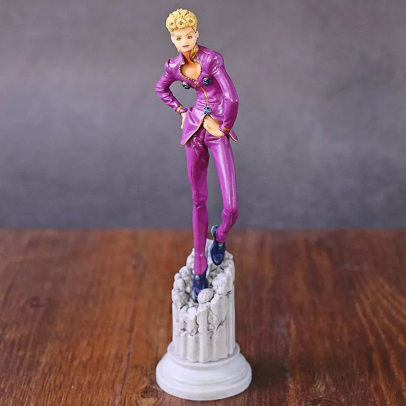 action figure jojos bizarre adventure kimyo na boken giorno giovanna giogio caneta Action Figure Jojo's Bizarre Adventure kimyo na boken giorno giovanna giogio caneta figura collectible estatueta modelo de brinquedo