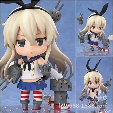 action figure kantai shimakaze 371 figuras de acao anime pvc brinquedos Action Figure Nendoroid 10cm saekano kato megumi #819 figura de ação pvc anime boneca dos desenhos animados brinquedo coleção modelo de brinquedo para amigos presente com caixa