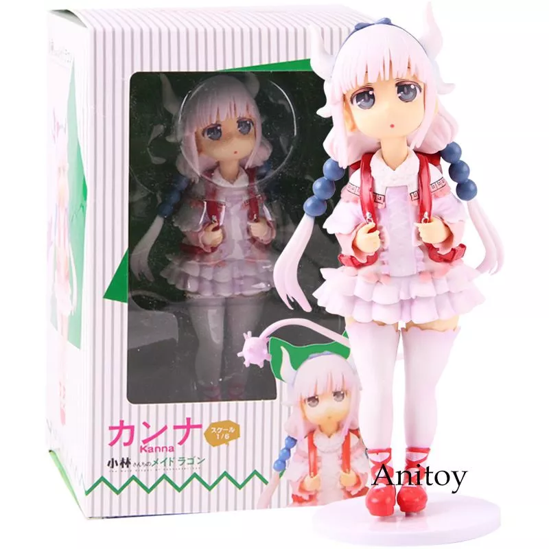 Action Figure Kobayashi-san chi dragon maid kanna kamui anime figura de ação pvc collectible modelo brinquedo
