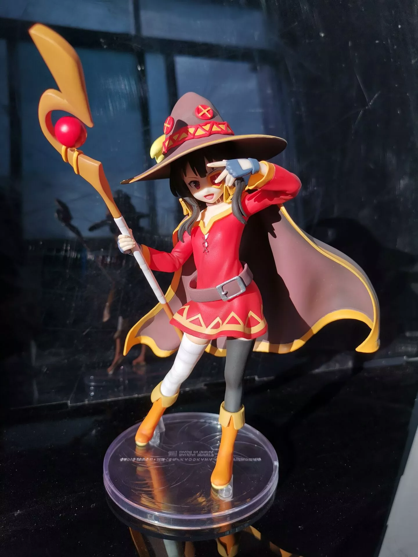 action figure konosuba megumin figura anime kono subarashii sekai ni shukufuku o Quente recheado bonecas de borracha pato hong kong grande pato amarelo pelúcia animal brinquedos do bebê venda quente melhor presente para crianças meninas amigos