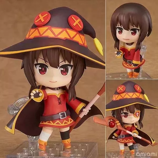 action figure konosuba megumin wonderful world with blessings bjd nendoroid 725 10cm 2 Colar Tenkinoko Weathering With You Cosplay Accessories Amano Hina Necklace Water-Drop Crystal Metal Jewelry Pendant Keychain