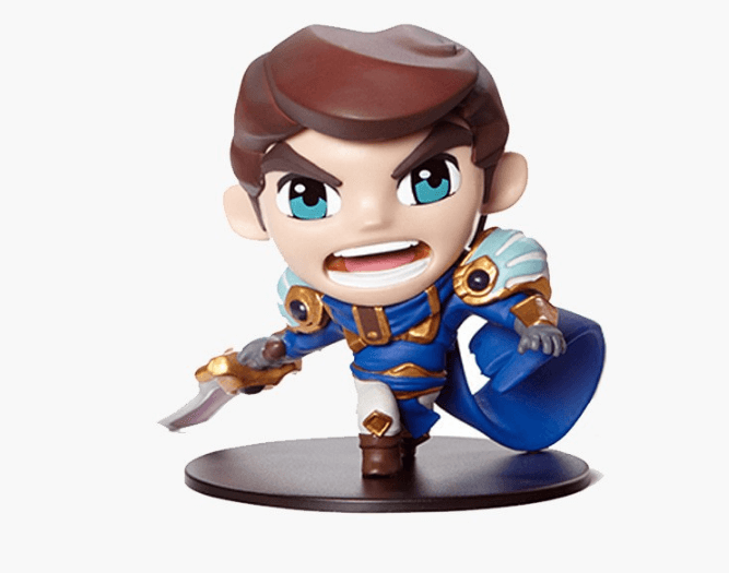 action figure league of legends lol garen chibi 10cm Touca Angry Birds Vermelho