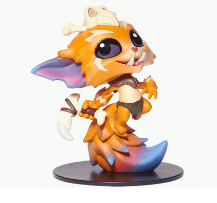 action figure league of legends lol gnar 10cm Touca Angry Birds Vermelho