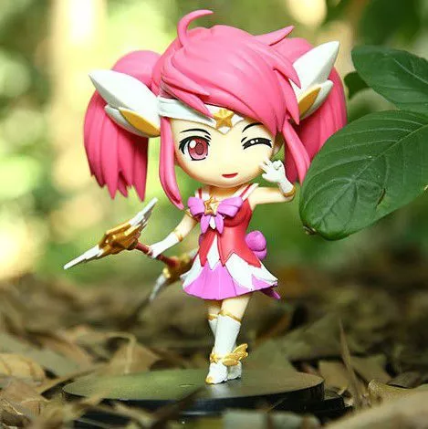 action figure league of legends lol lux star guardian chibi 14cm Luminária Attack on Titan Shingeki no Kyojin Anime ataque em titã 3d lâmpada sasha braus chibi luz para decoração do quarto crianças presente ataque em titã luz da noite led sasha braus