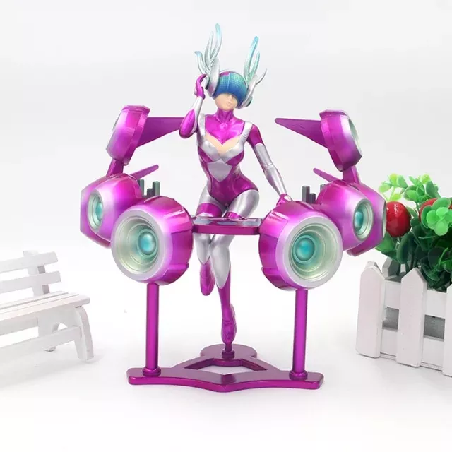 action figure league of legends lol sona maven de strings 22cm Pelúcia Poro League of Legends LoL 50cm