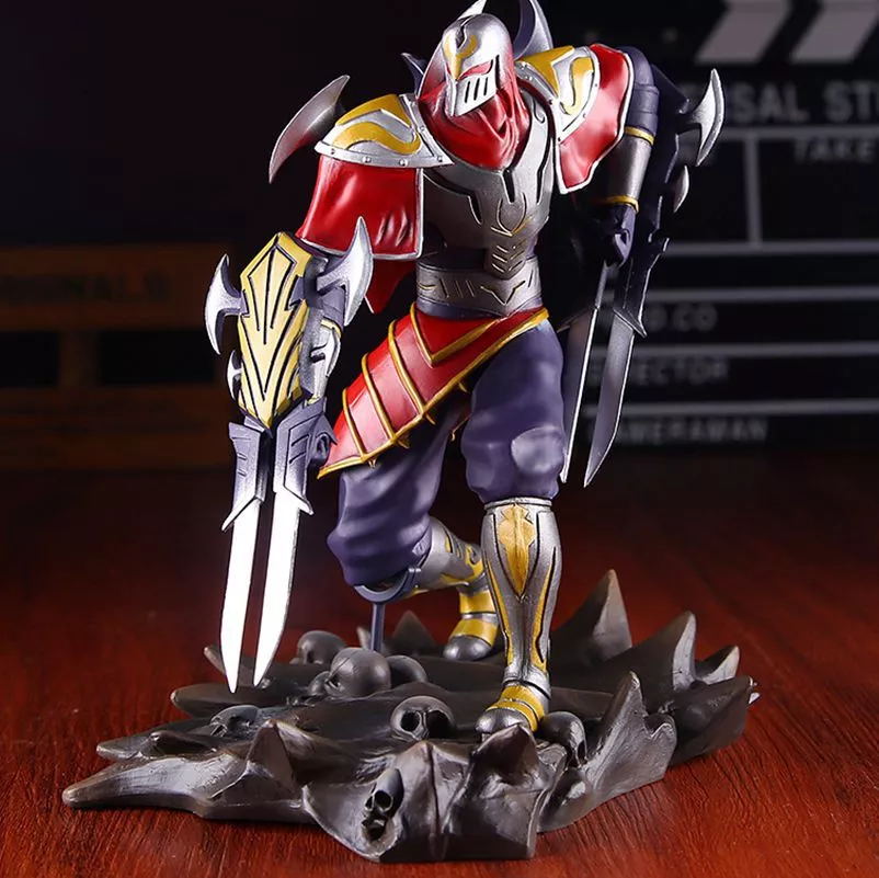 Action Figure League Of Legends LOL The Master of Shadows Zed 23cm