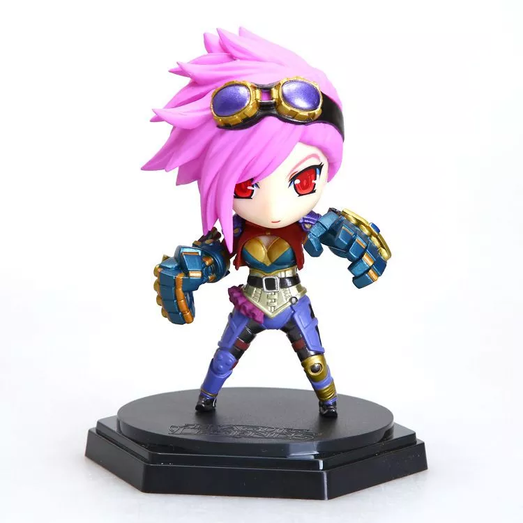 action figure league of legends lol vi chibi 14cm Action Figure League Of Legends LOL Yasuo Chibi 14cm