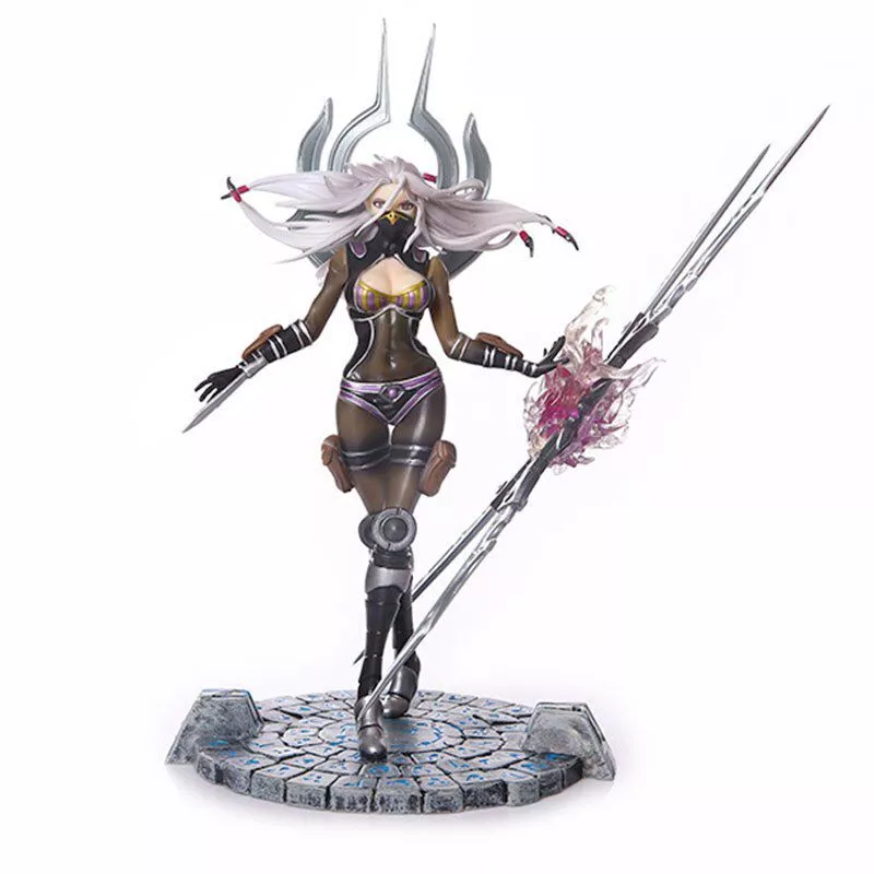 action figure lol league of legends ereliya game 20cm Óculos League of Legends lol kda evelynn cosplay adereços óculos de sol vermelho mulheres presentes k/da