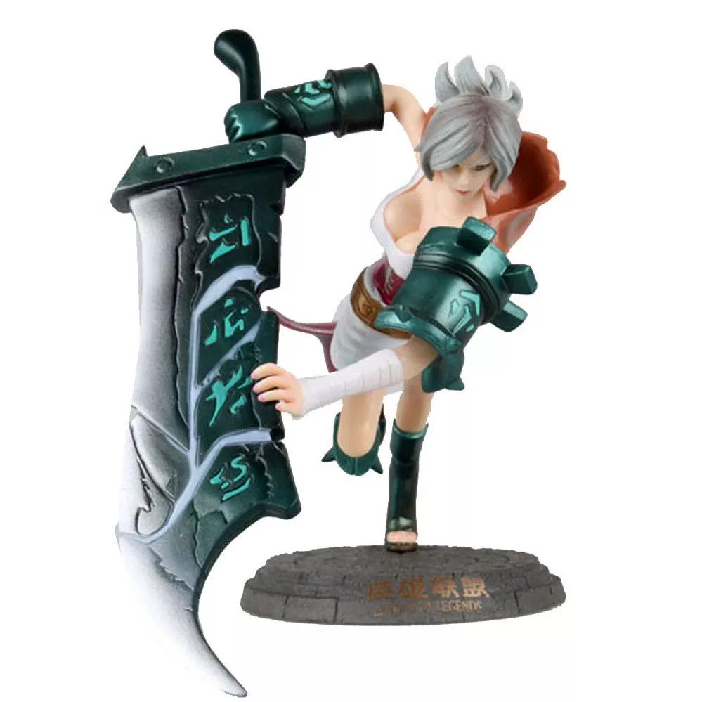 action figure lol league of legends riven 18cm Touca League Of Legends LoL Poro