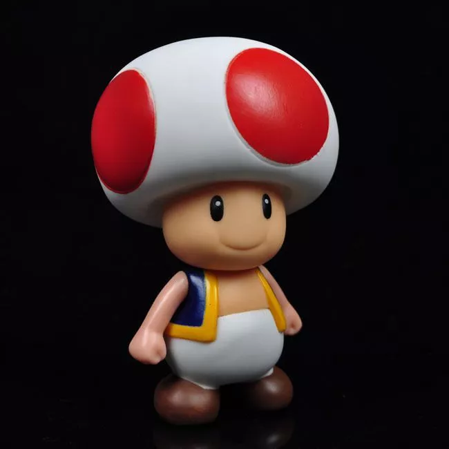 action figure mario bros toad mushroom marshmallow 9cm Pelúcia Nintendo Super Mario Bros Flower Flor 17cm
