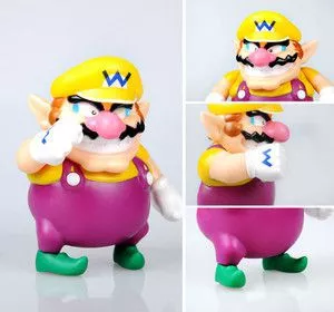 action figure mario bros wario 12cm Pelúcia Nintendo Super Mario Bros Flower Flor 17cm