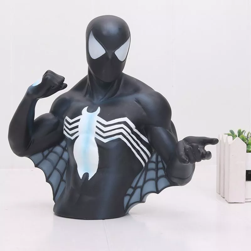Action Figure Marvel Cofre Homem-Aranha Venom Spider-man 20cm