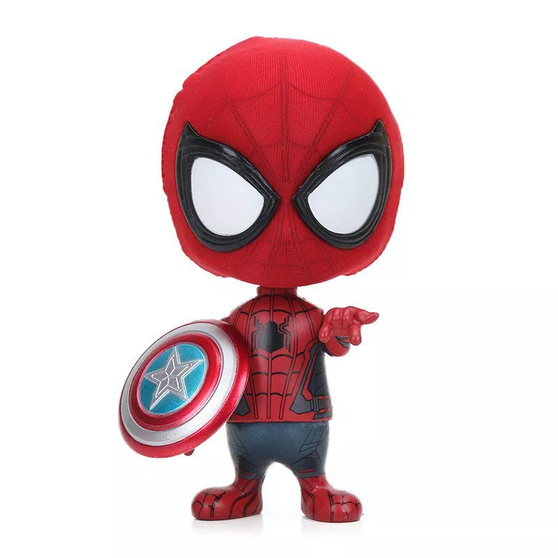 action figure marvel homem aranha spider man escudo Colar Vingadores Marvel Capitão América Escudo Prata