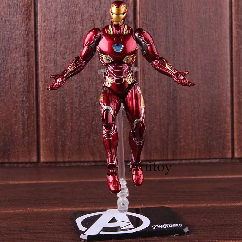 action figure marvel homem de ferro iron man guerra infinita 16cm Futura série da Marvel para o Disney+, IronHeart, inicia gravações.