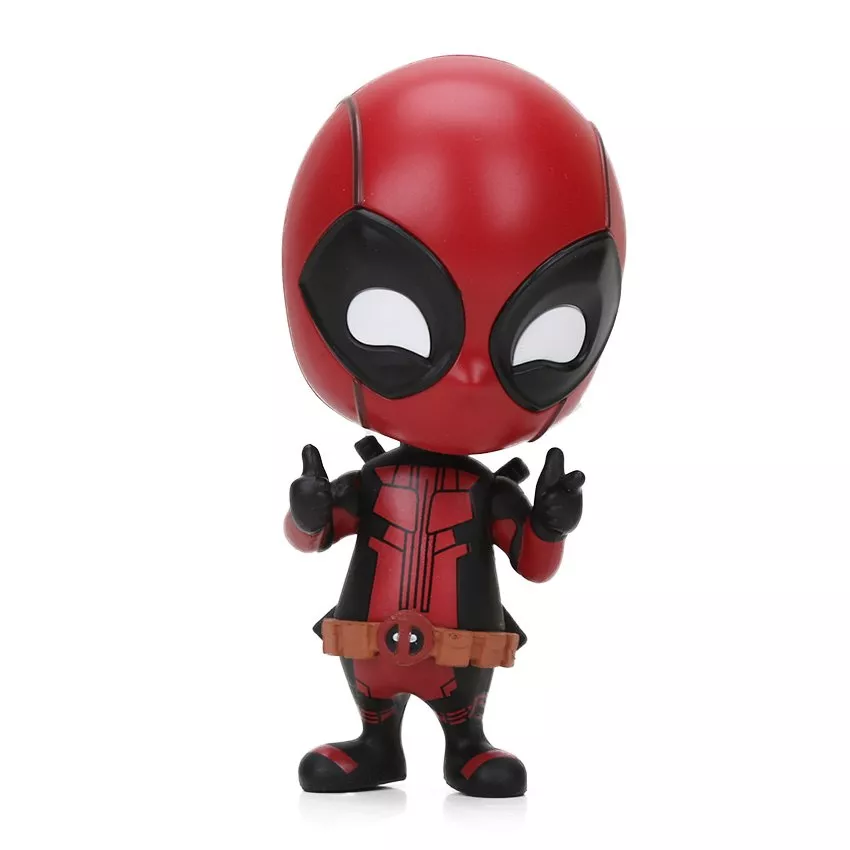 action figure marvel x men deadpool mini 34636 Action Figure Deadpool Marvel X-Men Vermelho 11cm