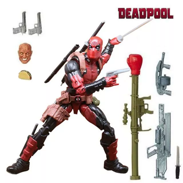 Action Figure Marvel X-Men Deadpool Peças 20cm 456