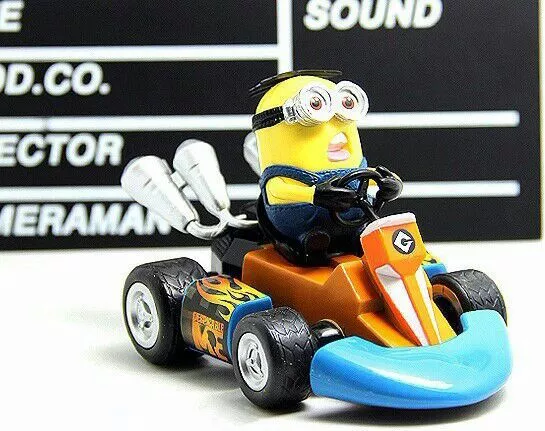 action figure meu malvado favorito despicable me minion carro racing Divulgado pôster oficial para Meu Malvado Favorito 4.