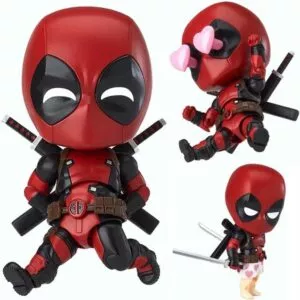 action figure nendoroid 662 deadpool 10cm Anime Black Rock Shooter Dead Master Scythe Nendoroid #128