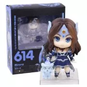 Action Figure Nendoroid Dota 2 mirana 614 figura de ação pvc collectible modelo brinquedo boneca