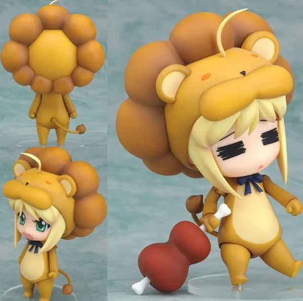 action figure nendoroid fate stay night saber lily lion 50 10cm Pijama Infantil Panda