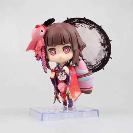 action figure nendoroid game onmyoji kagura ed especial 11cm Carteira LoL League of Legends Game Fogão 3D logotipo Laranja lareira de pedra homem carteira de couro três vezes carteira saco de cartão de crédito tamanho 9cm * 2cm * 11cm