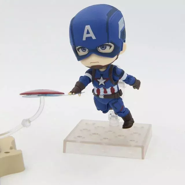 Action Figure Nendoroid Marvel Capitão América #618 10cm
