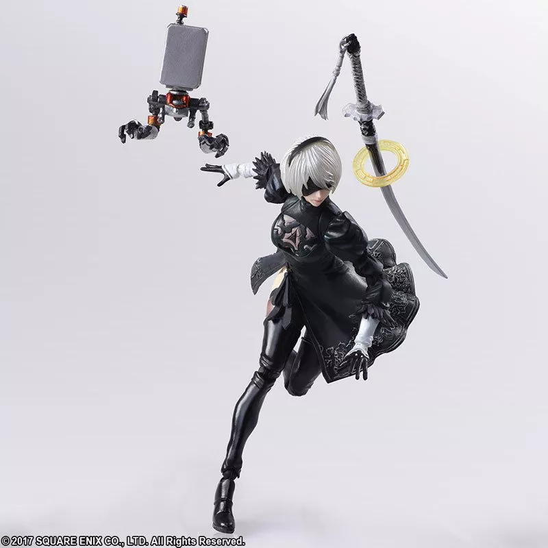 action figure nier automata yorha no. 2 type b 2b fighting 14cm 1 Anunciado desenvolvimento de anime de NieR: Automata.