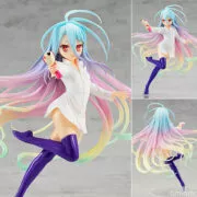 Action Figure No Game No Life anime figura shiro jibril menina sexy pistola de água ver. Figura de ação pvc shiro jibril collectible modelo boneca presente