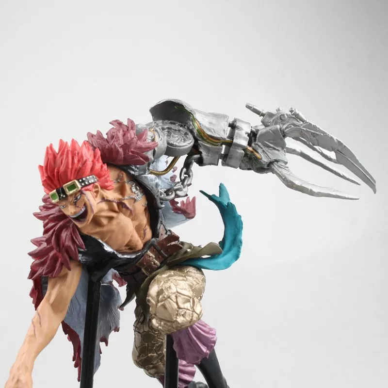 Action Figure One Piece Colosseum BIG Zoukeiou 4 Eustass Kid Buggy Anime 15cm